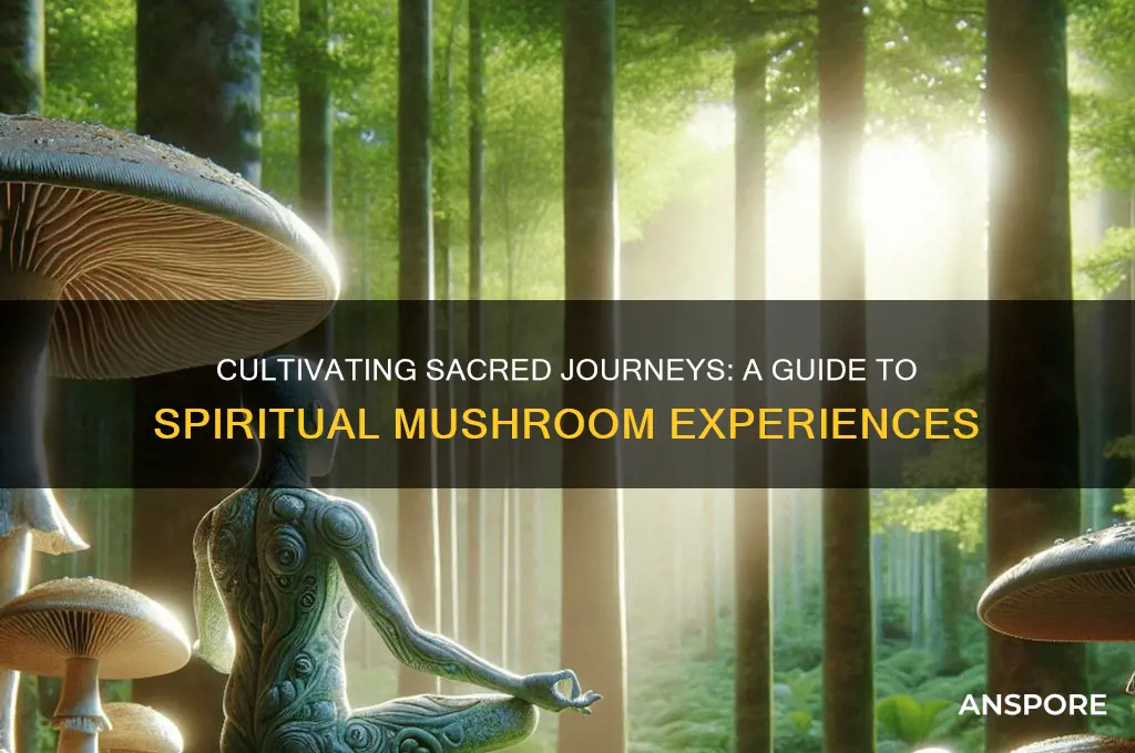 how to have a spiritual mushroom trip