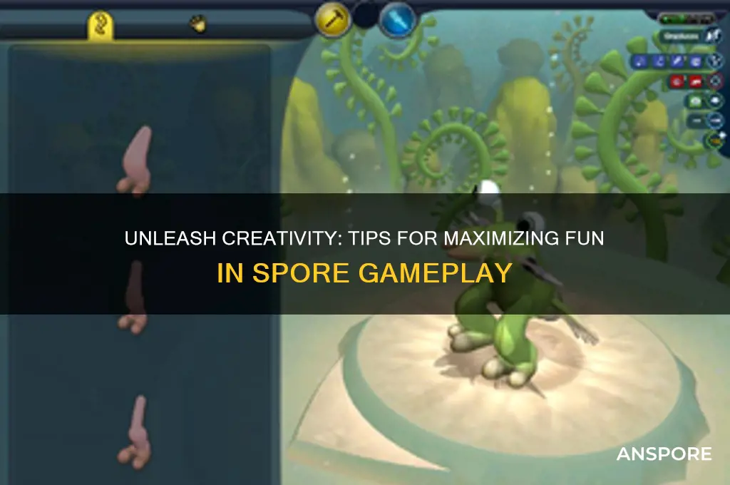 how to have fun playing spore
