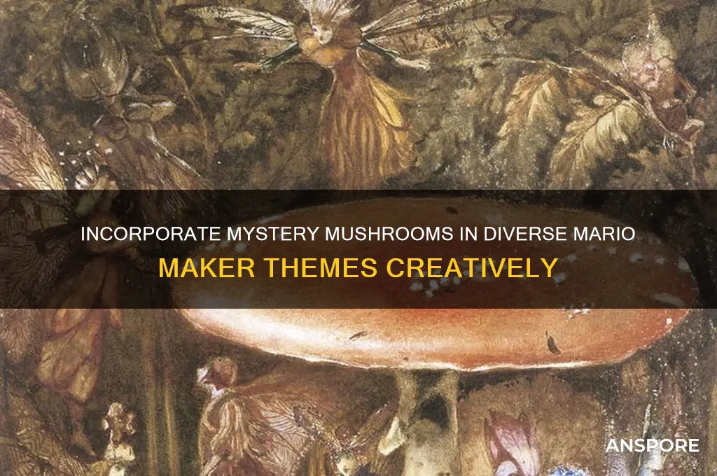 how to have mystery mushroom in other themes mario maker