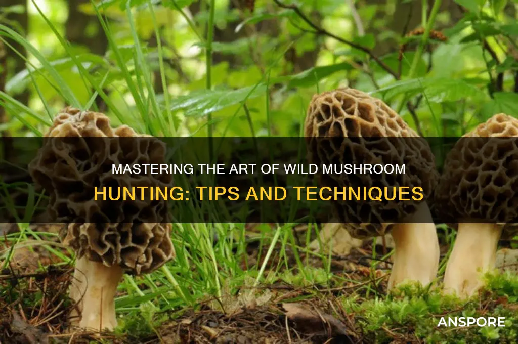 how to hunt for wild mushrooms