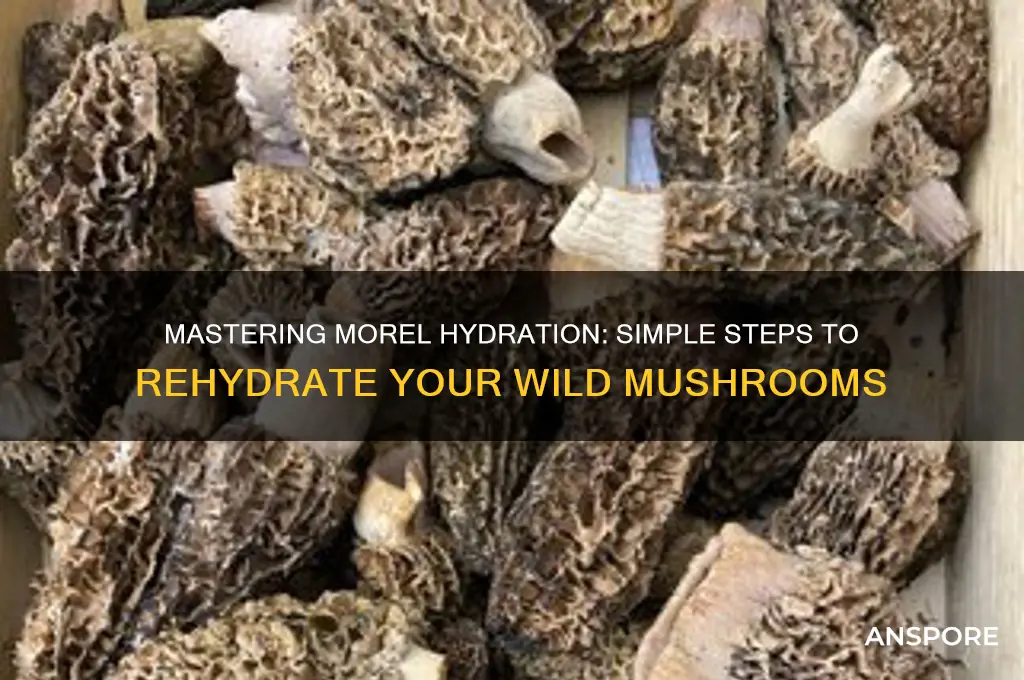 how to hydrate morel mushrooms
