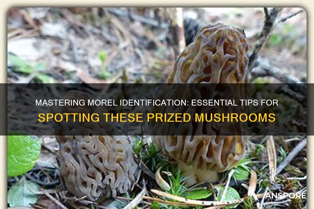 how to id a morel mushroom