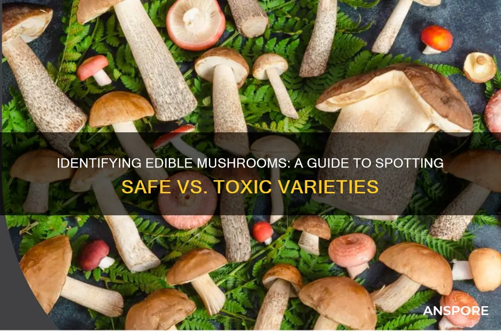 how to id godd from bad mushrooms