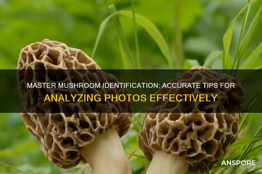 how to id mushroom from picture