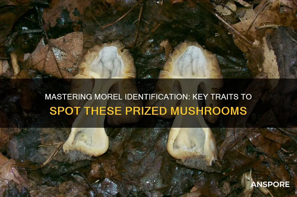 how to identify a morel mushroom