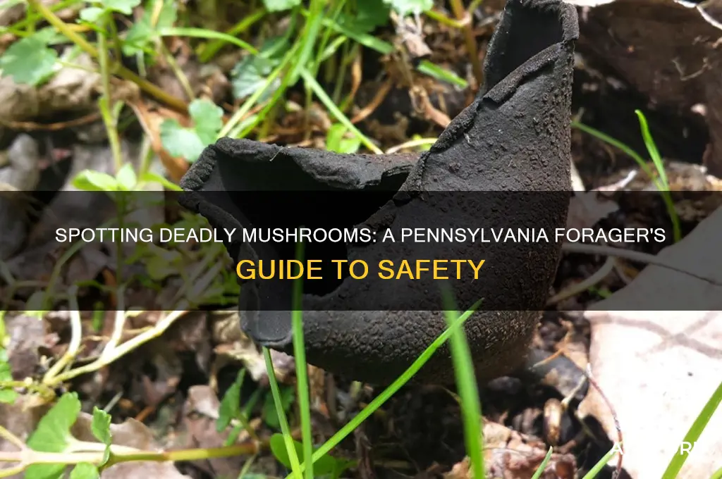 how to identify poisonous mushrooms in pa