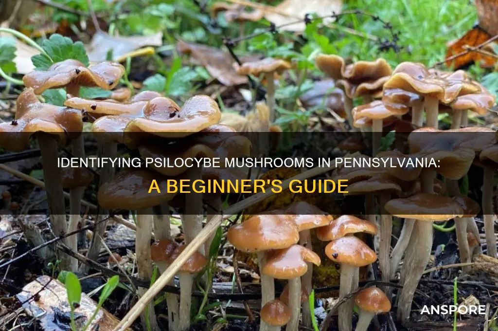 how to identify psilocybe mushrooms in pennsylvania