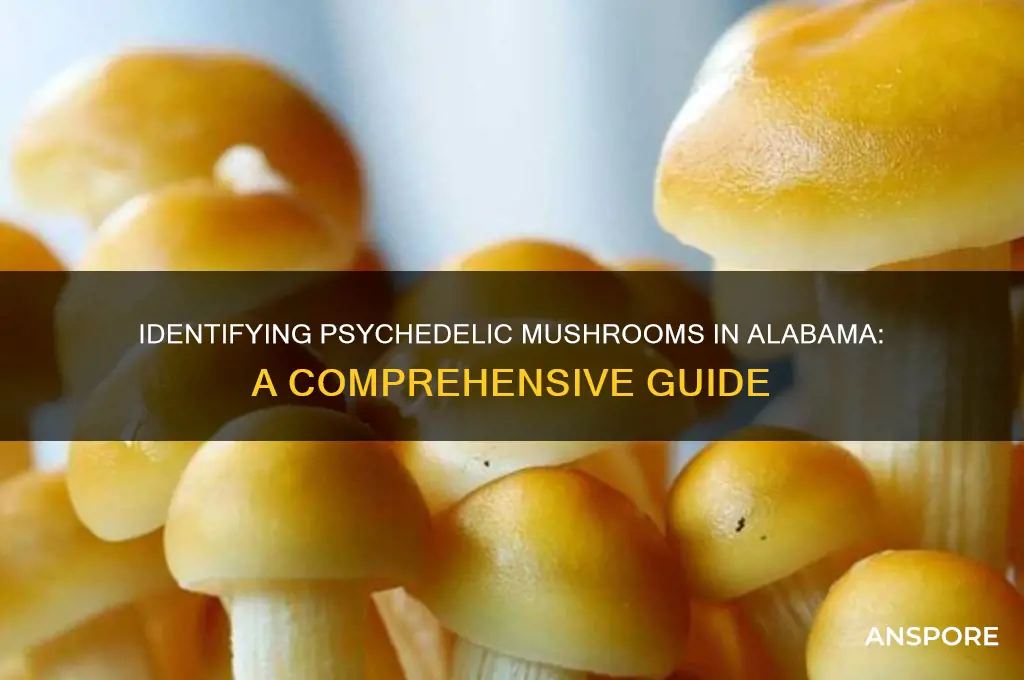 how to identify psychedelic mushrooms in alabama