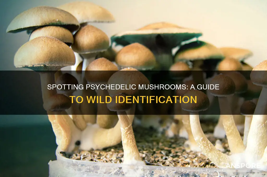 how to identify psychedelic mushrooms in the wild