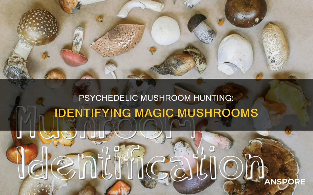 how to identify psychedelic mushrooms