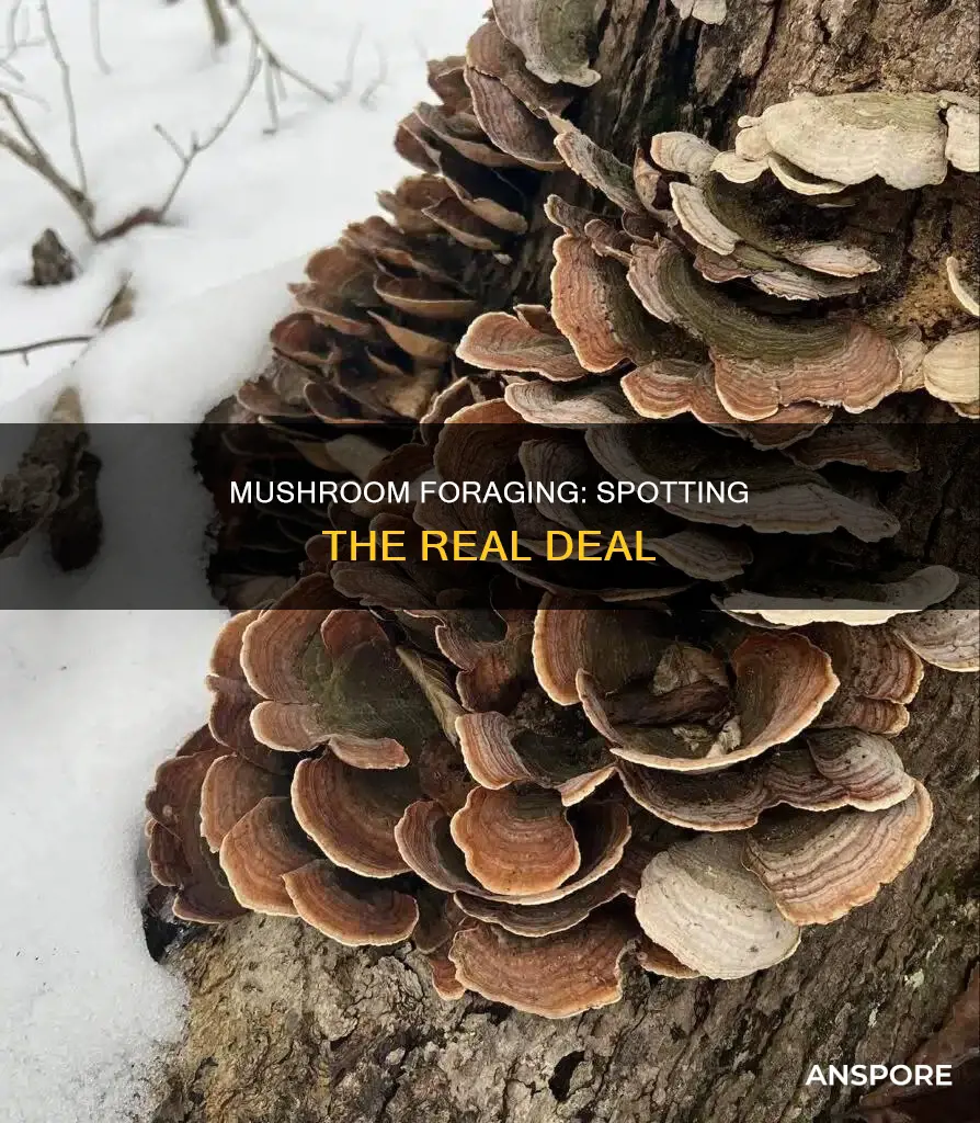 how to identify real mushrooms