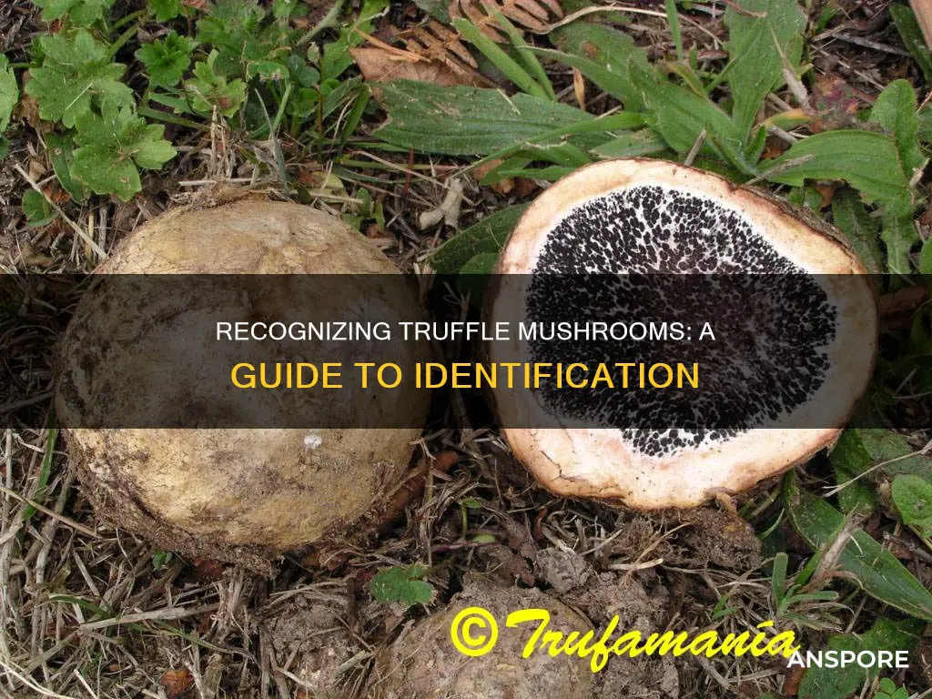 how to identify truffle mushroom