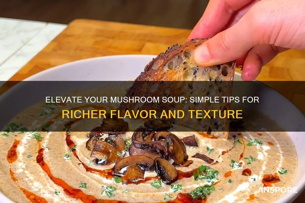 how to improve a can of mushroom soup