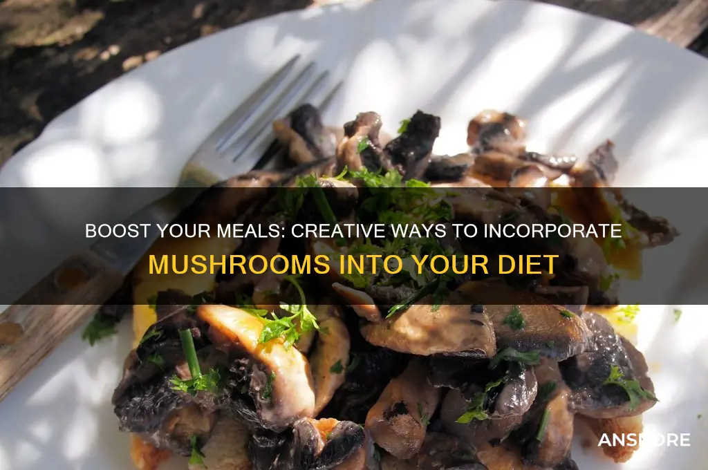 how to incorporate mushrooms into diet