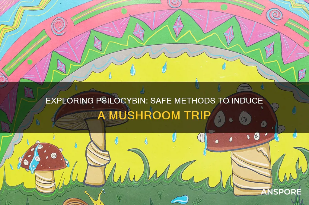 how to induce a mushroom trip