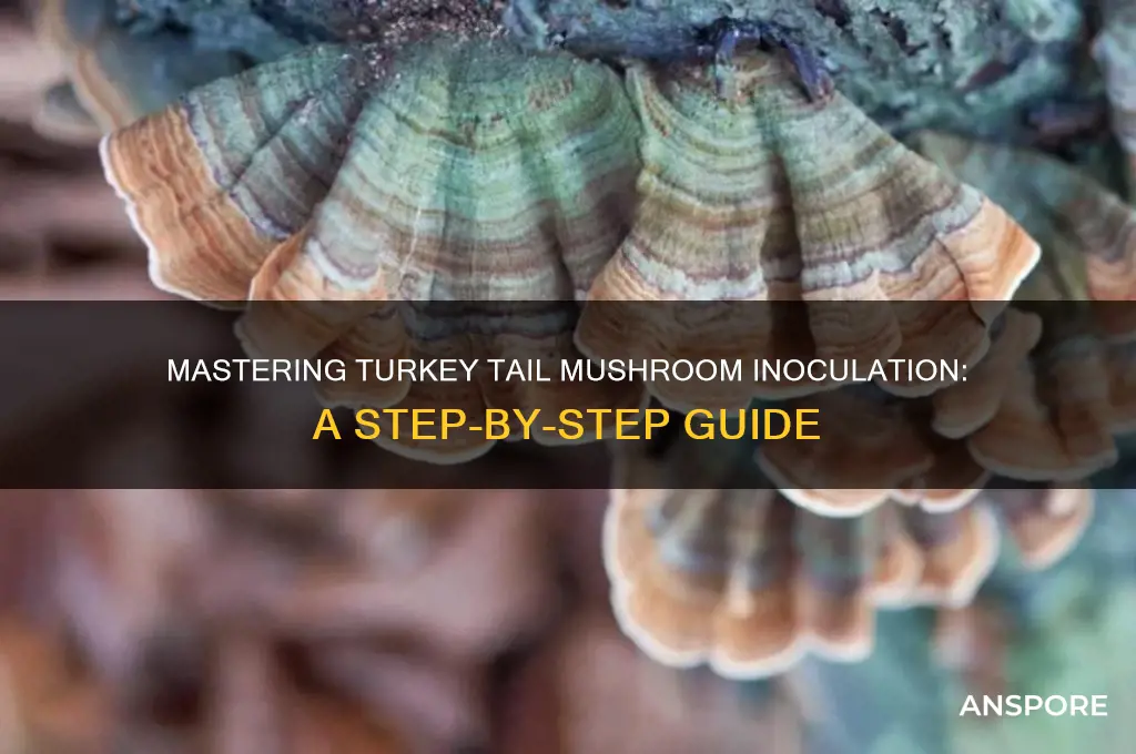 how to inoculate turkey tail mushroom