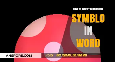 Inserting the Mushroom Symbol in Word: A Quick Step-by-Step Guide