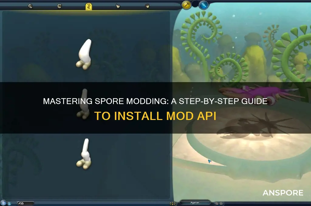 how to install mod api spore