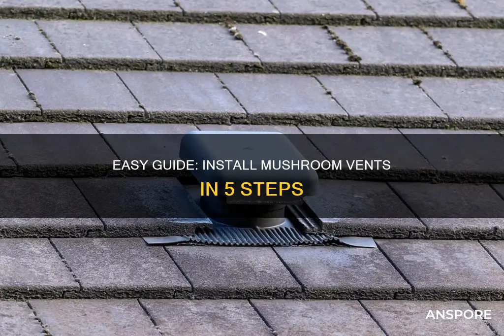 how to install mushroom vent