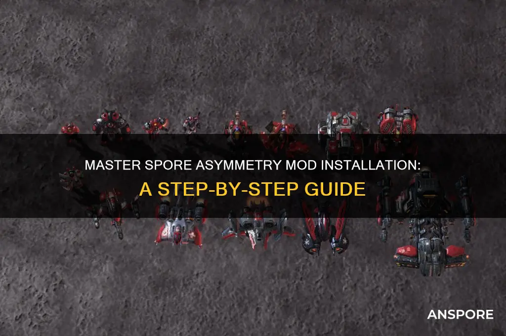 how to install spore asymmetry mod