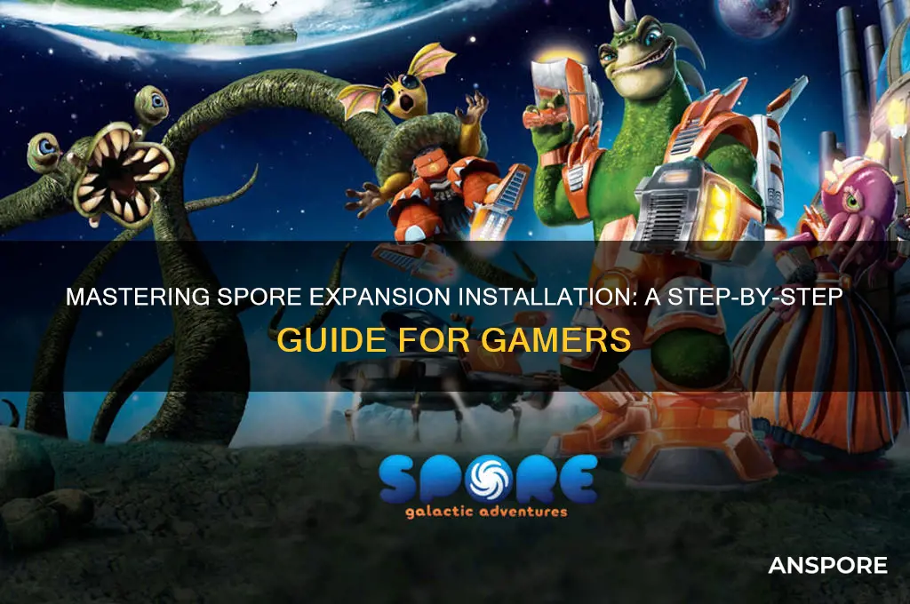 how to install spore expansion