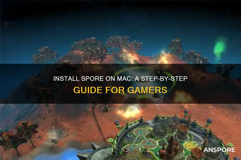 how to install spore for mac