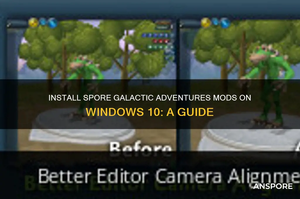how to install spore ga mods windows 10
