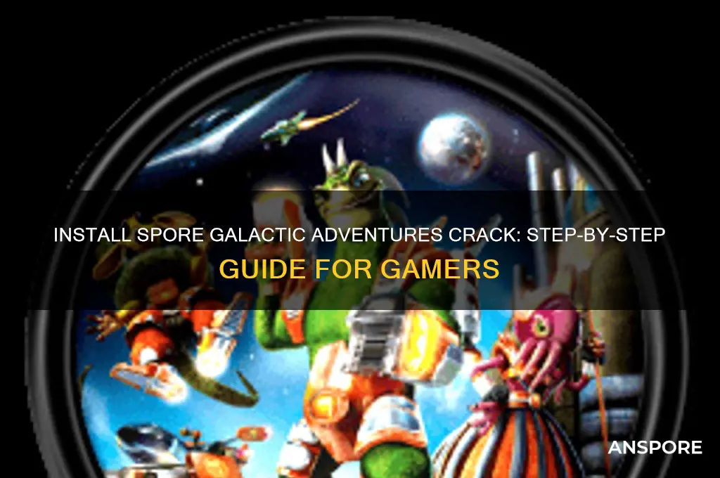how to install spore galactic adventures crack