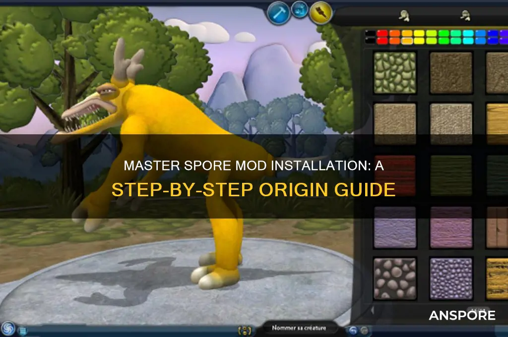 how to install spore mods origin