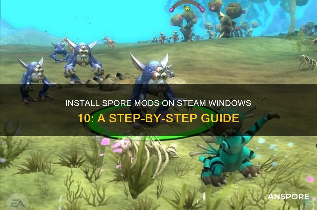 how to install spore mods steam windows 10