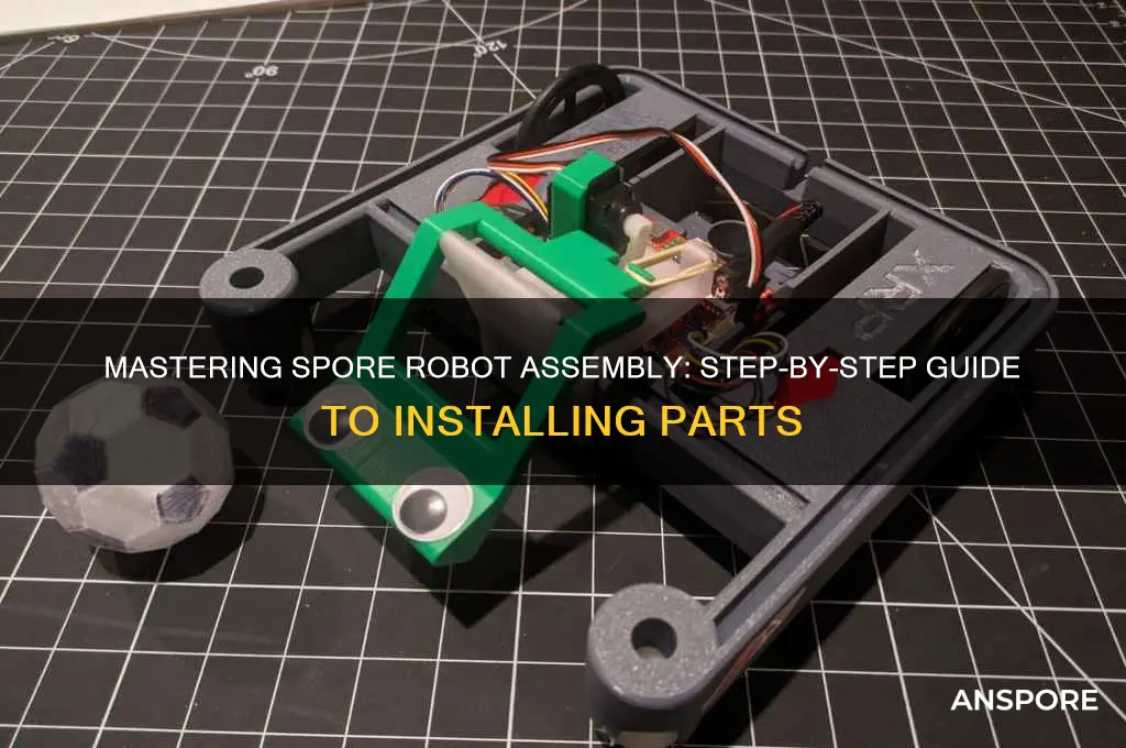 how to install spore robot parts