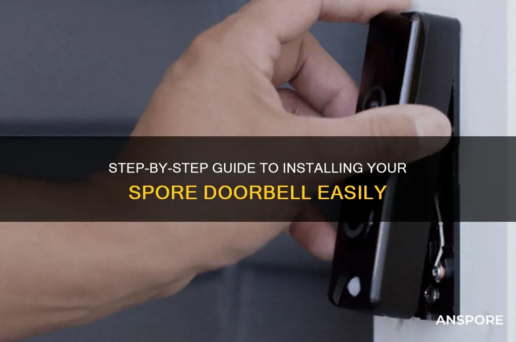 how to install the spore doorbell