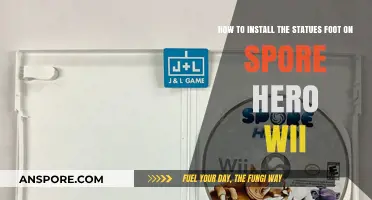 Mastering Spore Hero Wii: Installing the Statue's Foot Effortlessly