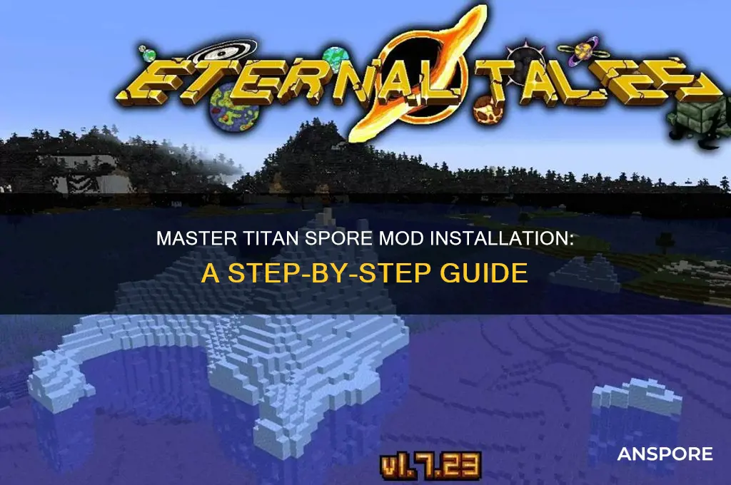 how to install titan spore mod