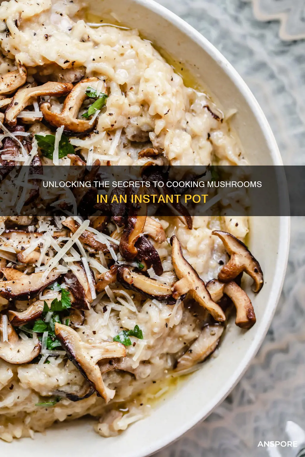 how to instant pot mushrooms