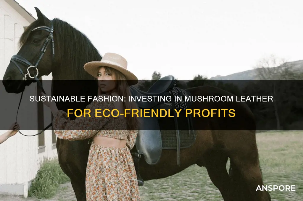 how to invest in mushroom leather