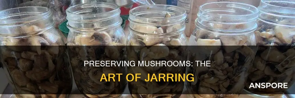 how to jar mushrooms