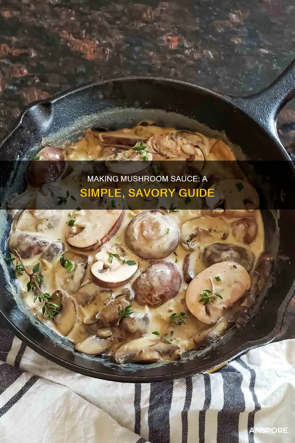 how to kake mushroom sauce