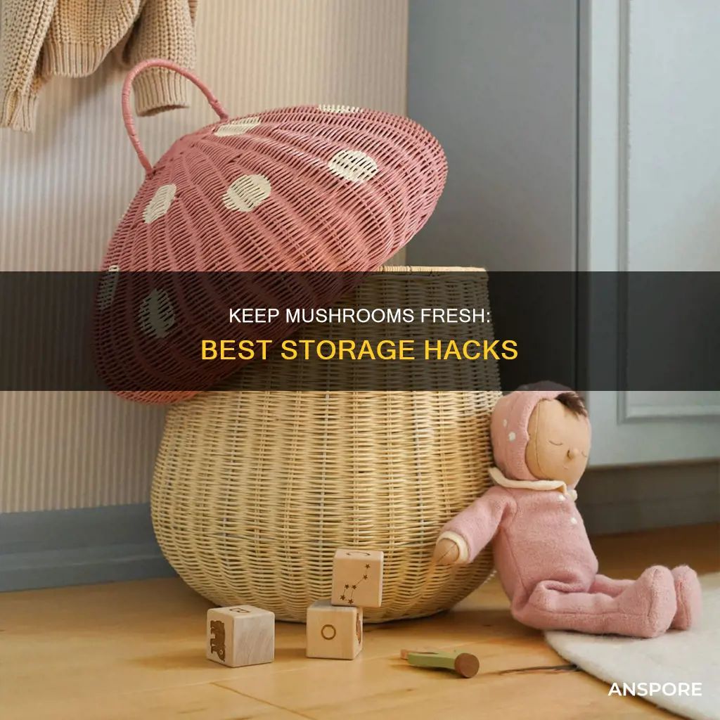 how to keep mushrooms fresh