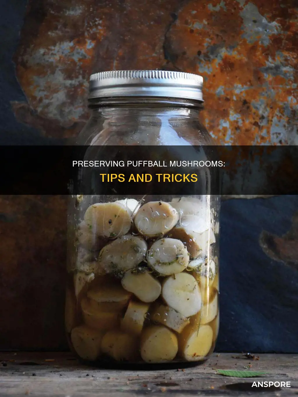 how to keep puffball mushrooms