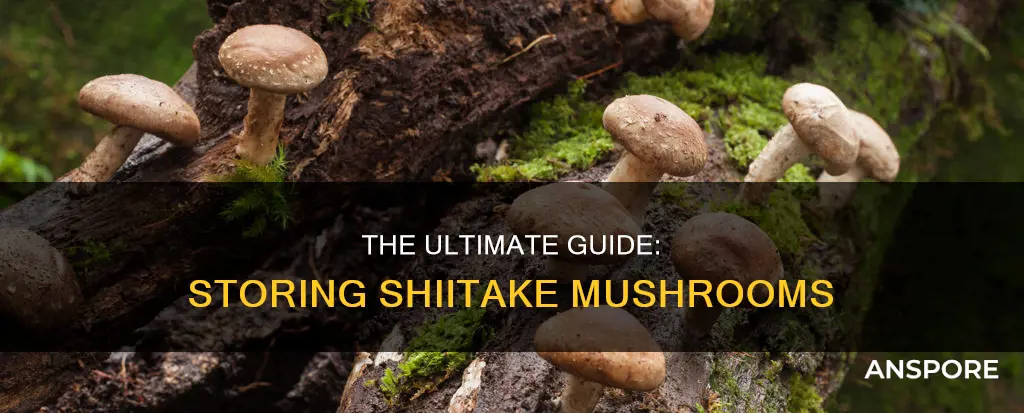how to keep shiitake mushroom