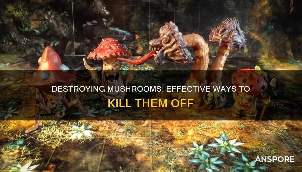 how to kill a mushroom