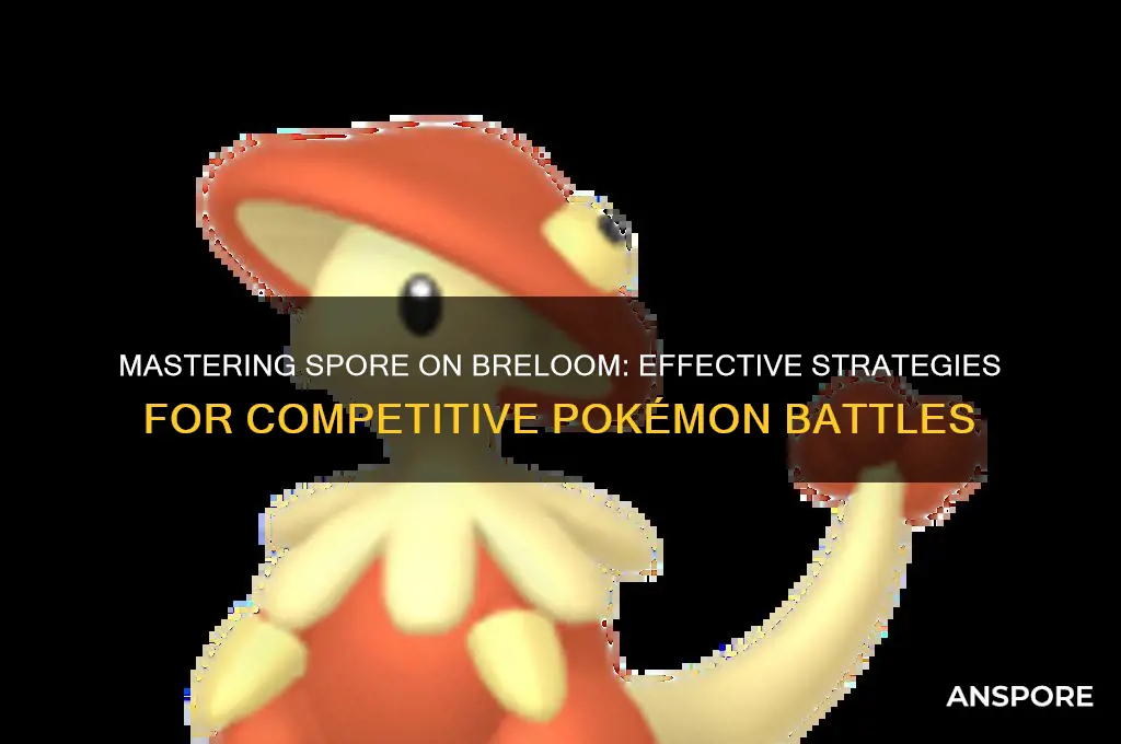 how to learn spore on breloom