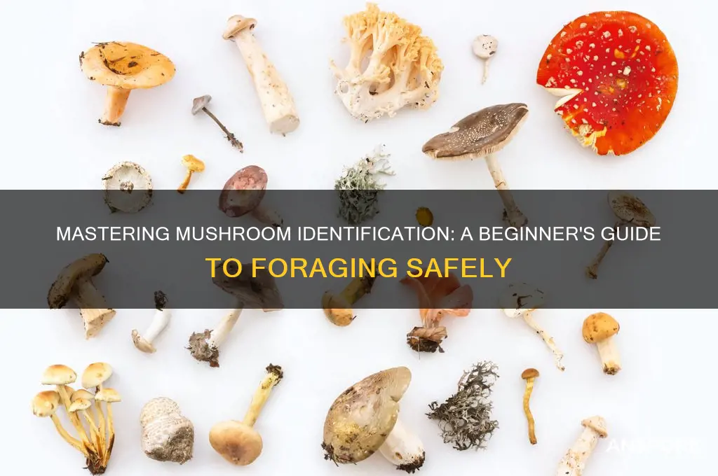 how to learn to identify mushrooms