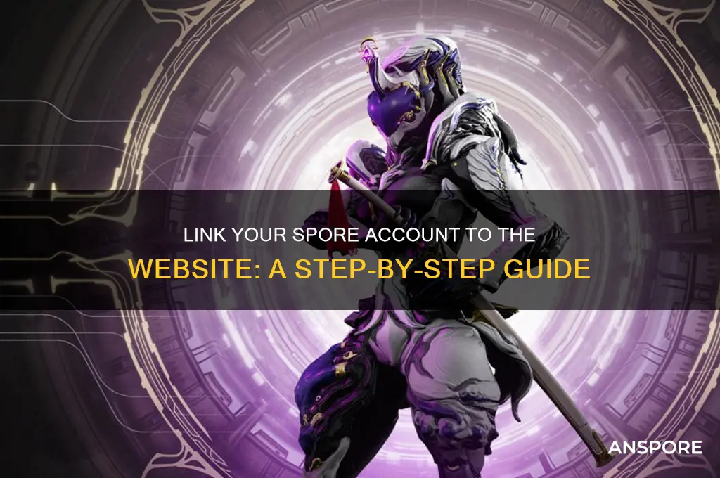 how to link you spore account to the spore website