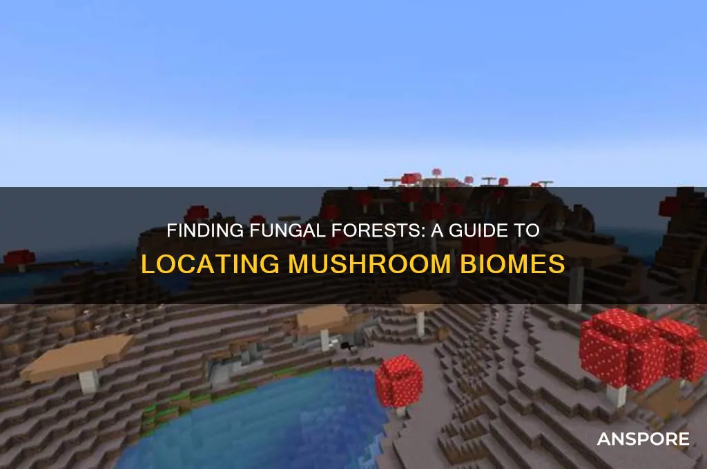 how to locate a mushroom biome