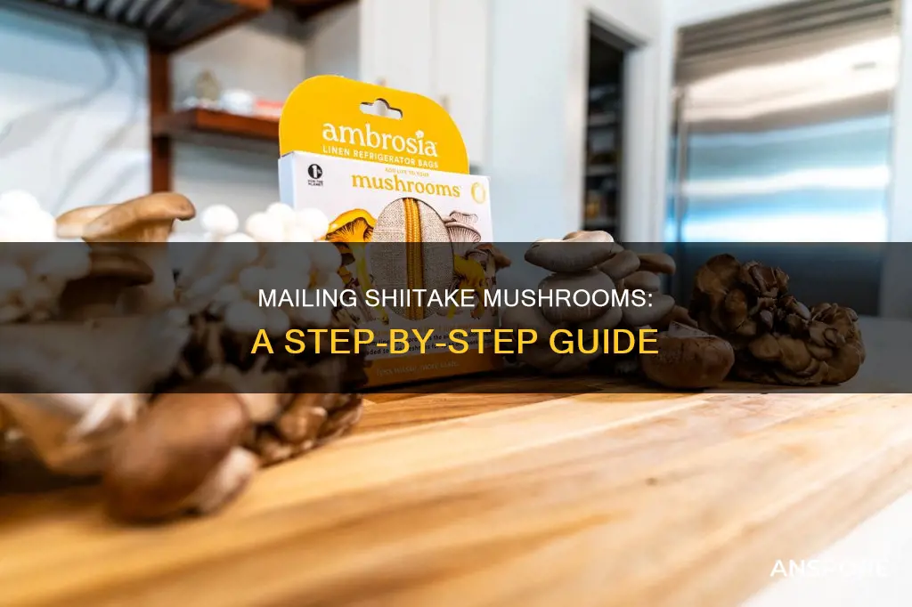 how to mail shiitake mushrooms