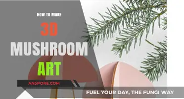 Crafting Whimsical 3D Mushroom Art: A Step-by-Step Creative Guide