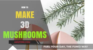 Crafting Whimsical 3D Mushrooms: A Step-by-Step Creative Guide