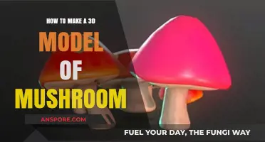 Crafting a Detailed 3D Mushroom Model: Step-by-Step Guide